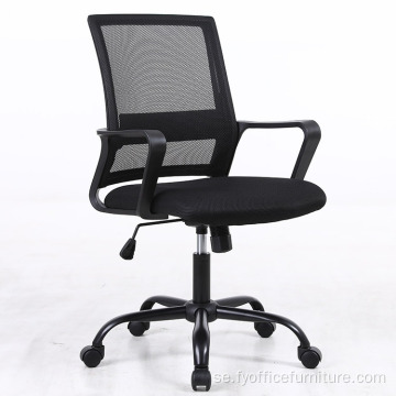 Hela försäljningspriset Black Modern Fabric Mesh Office Task Chair